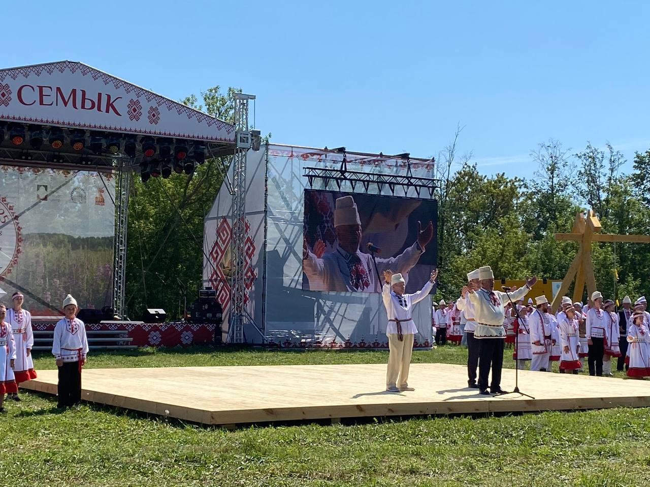 В Кукморском районе с размахом отметили марийский праздник Семык — фото