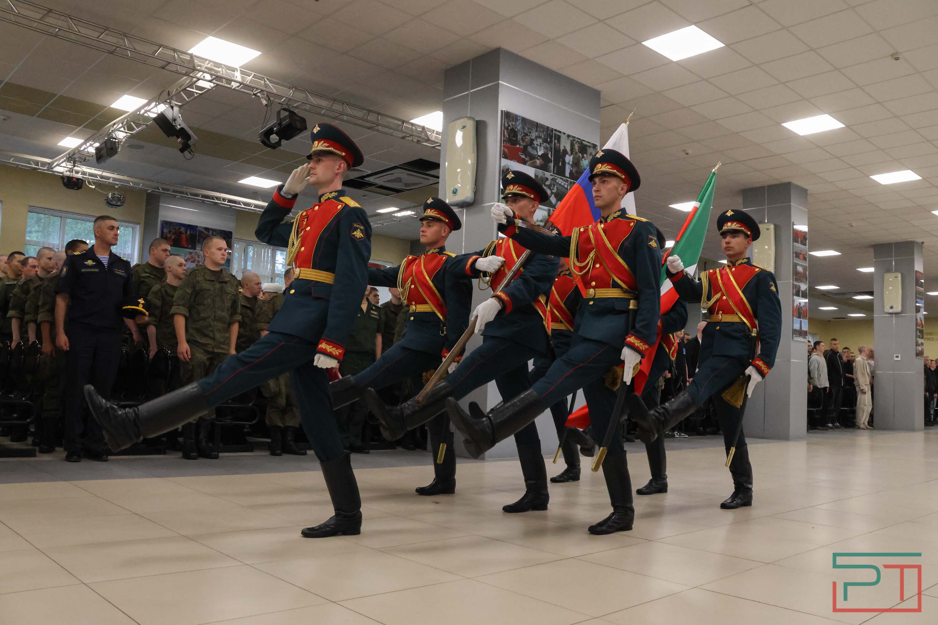 Концерт, посвященный отправке воинского эшелона