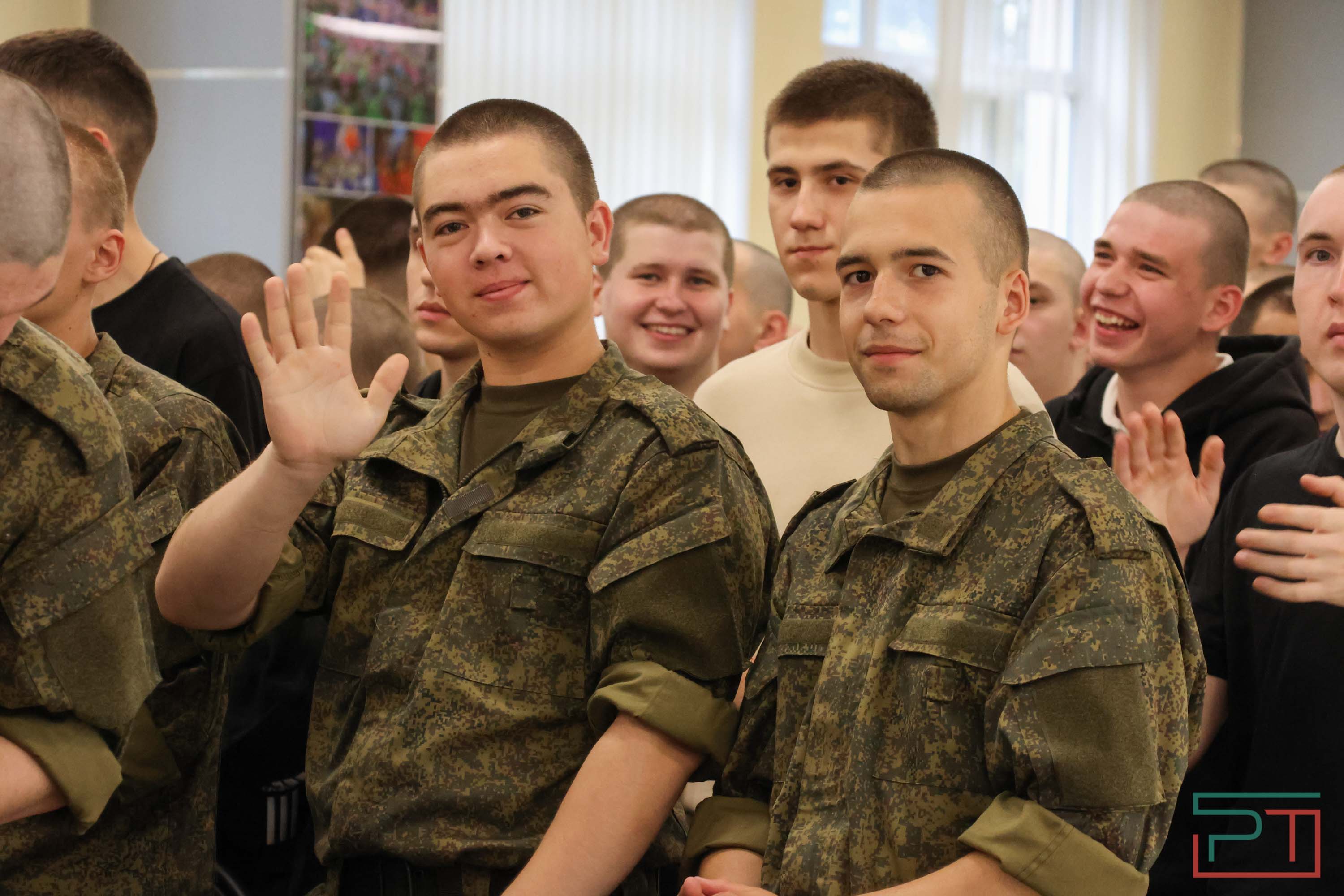 Концерт, посвященный отправке воинского эшелона