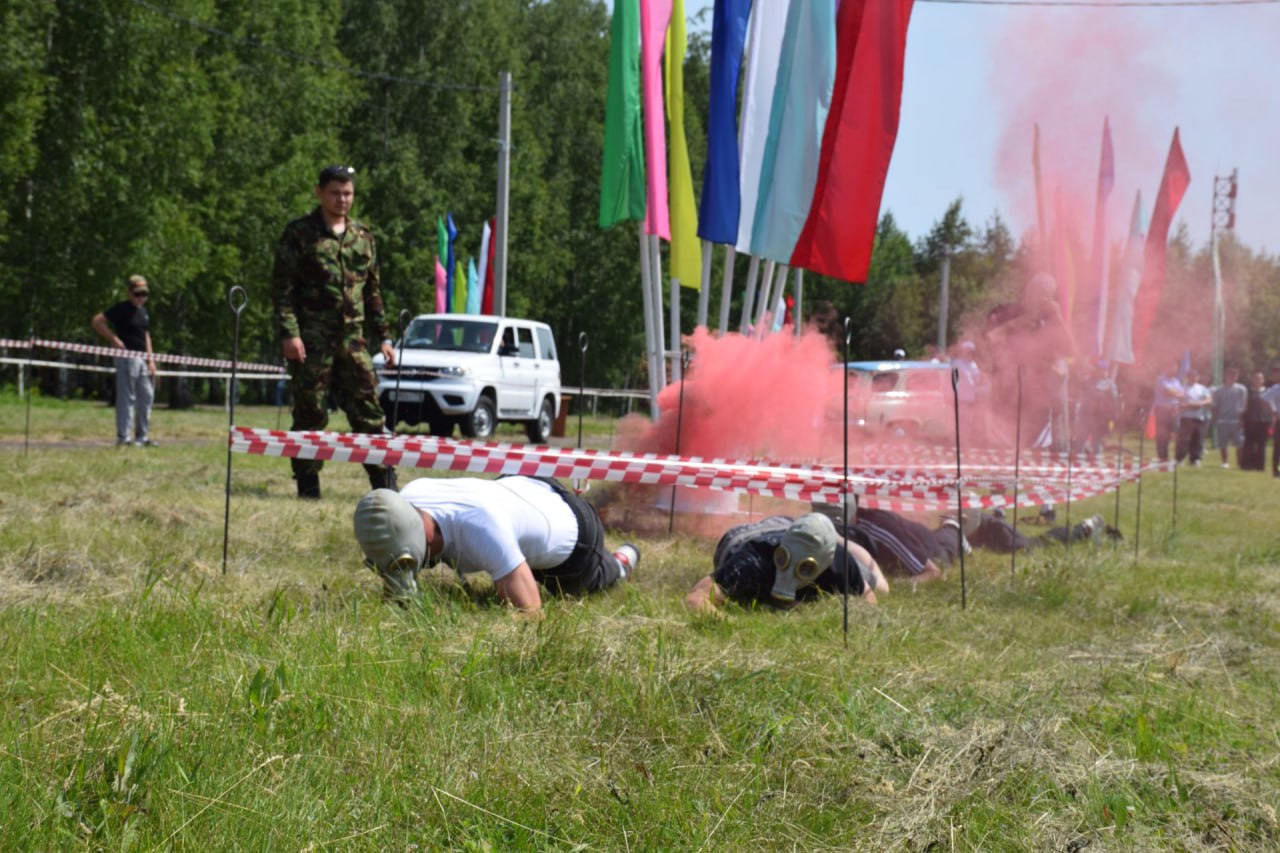 Выставку трофеев СВО представили гостям Сабантуя в Нурлате