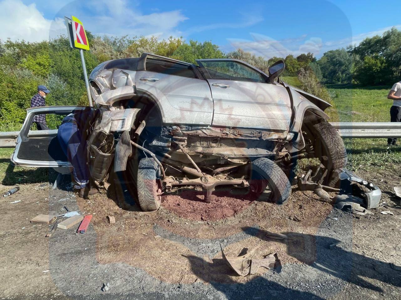 Водитель Chevrolet погиб в аварии с грузовиком в Буинском районе