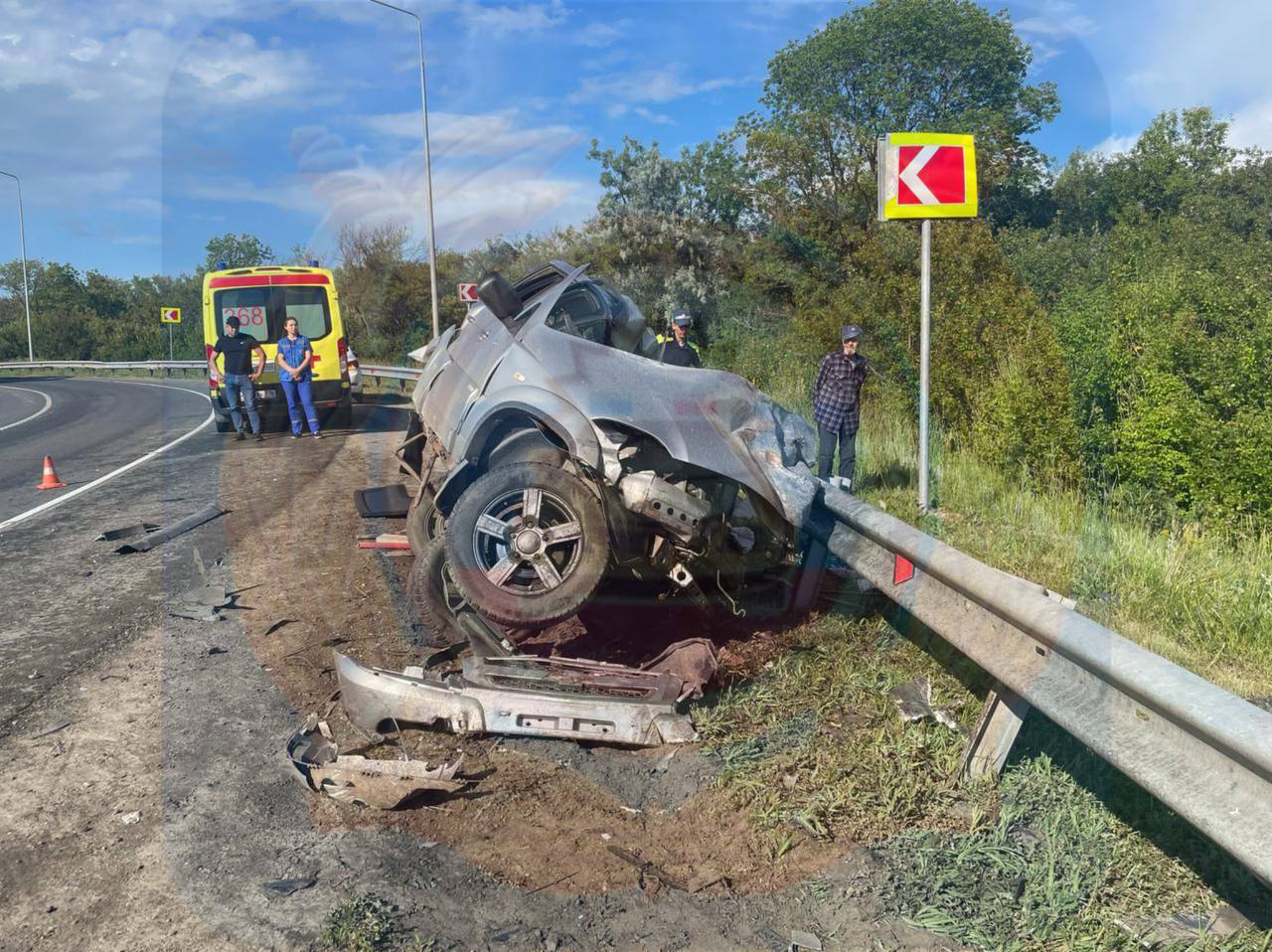 Водитель Chevrolet погиб в аварии с грузовиком в Буинском районе