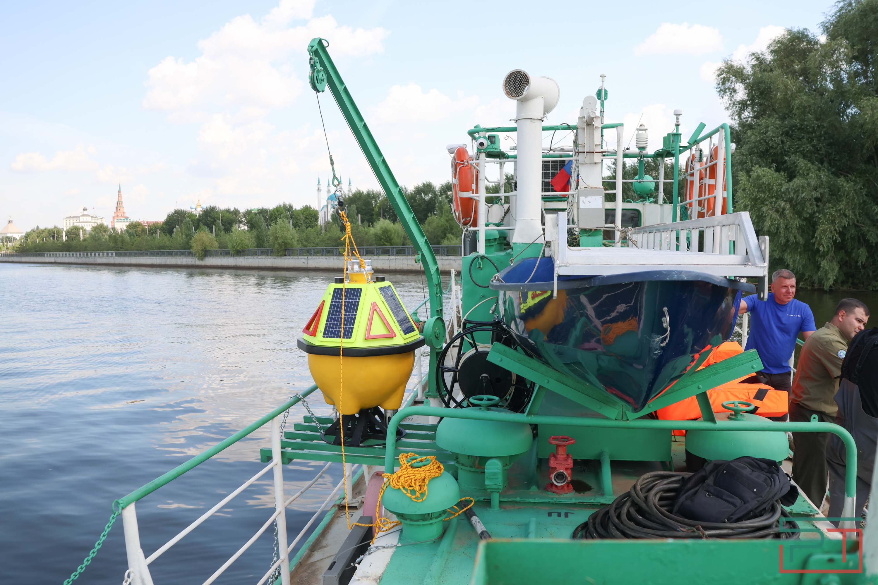 «Буёк» просигналит: в Татарстане испытывают уникальное оборудование для контроля качества воды