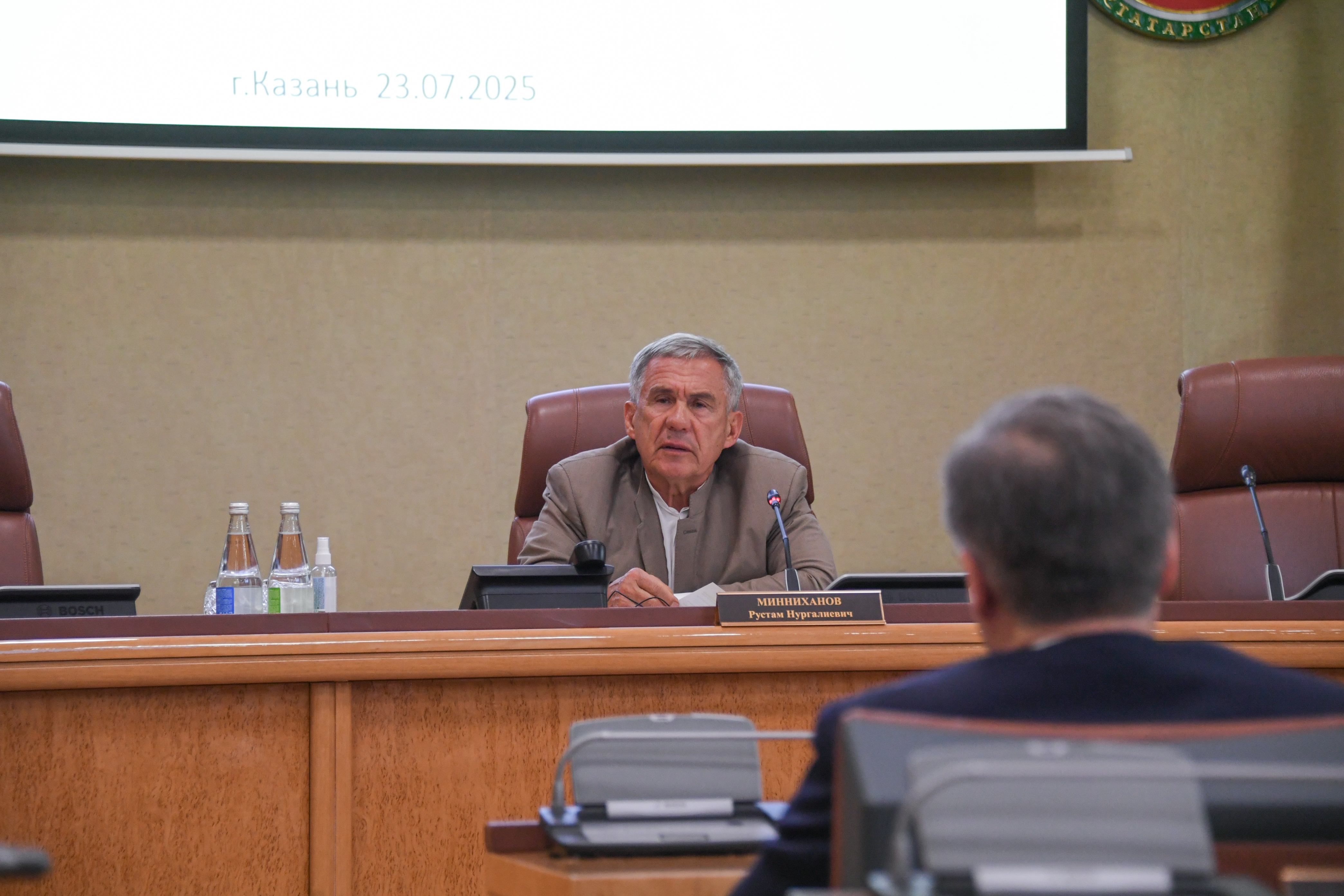 Минниханов встретился со стажирующимися в РТ участниками федерального кадрового резерва