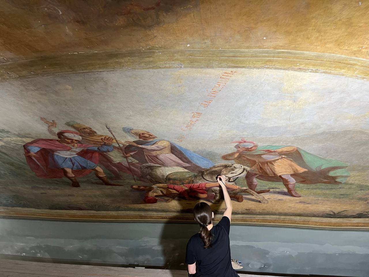 В Петропавловском соборе Казани началась реставрация живописи XIX века