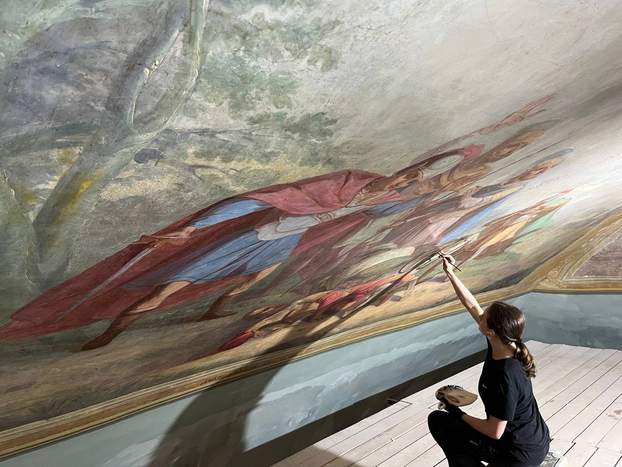 В Петропавловском соборе Казани началась реставрация живописи XIX века