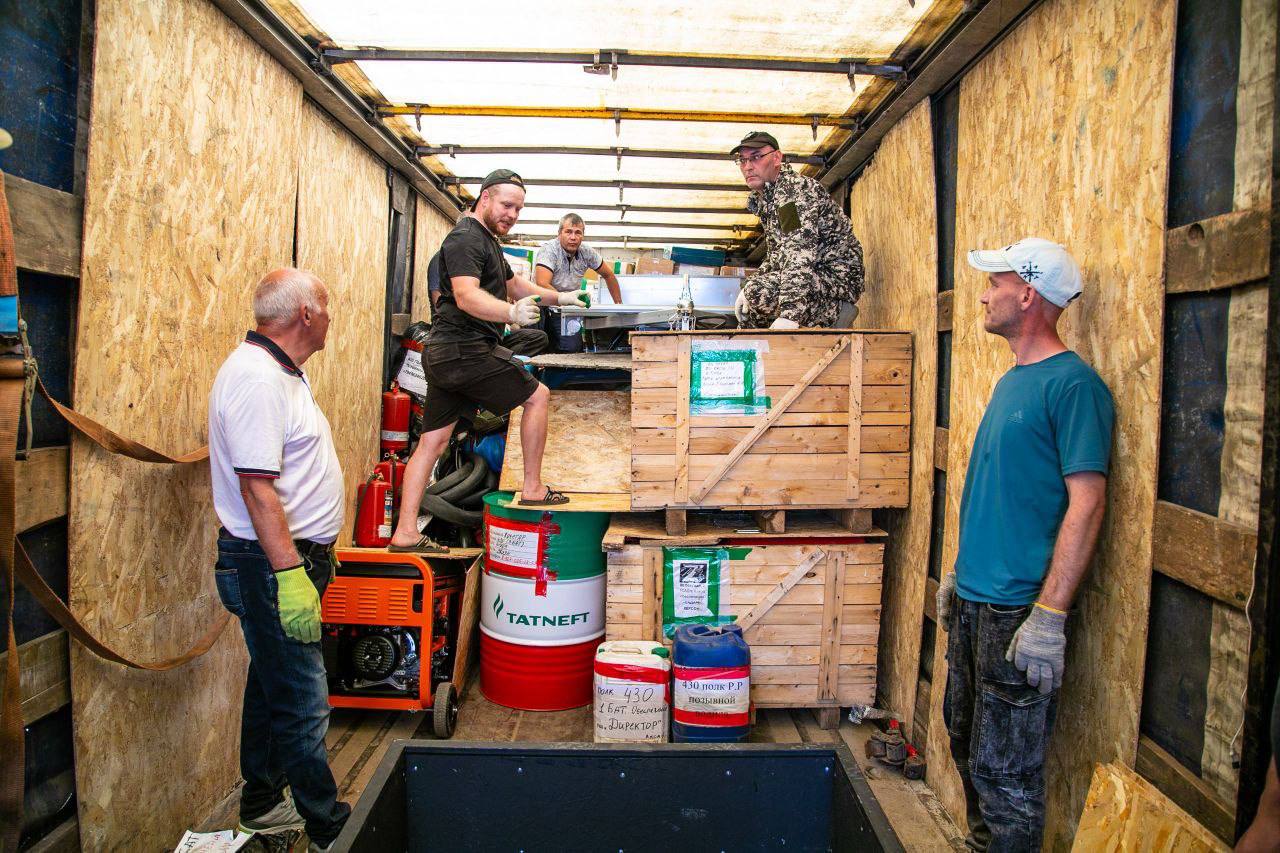Нижнекамск отправил более 20 тонн гумпомощи на СВО