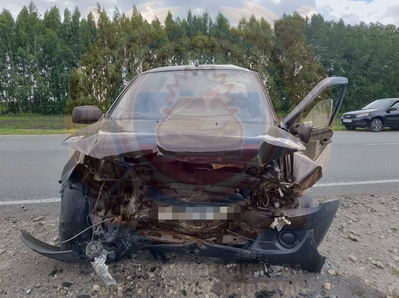 Водитель «Лады» погиб, вылетев на встречку на трассе в Аксубаевском районе