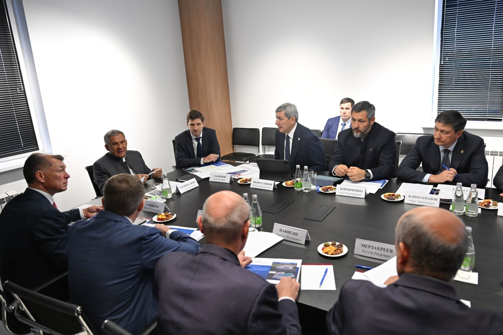 Минниханов открыл завод литий-ионных аккумуляторных батарей в Лаишевском районе