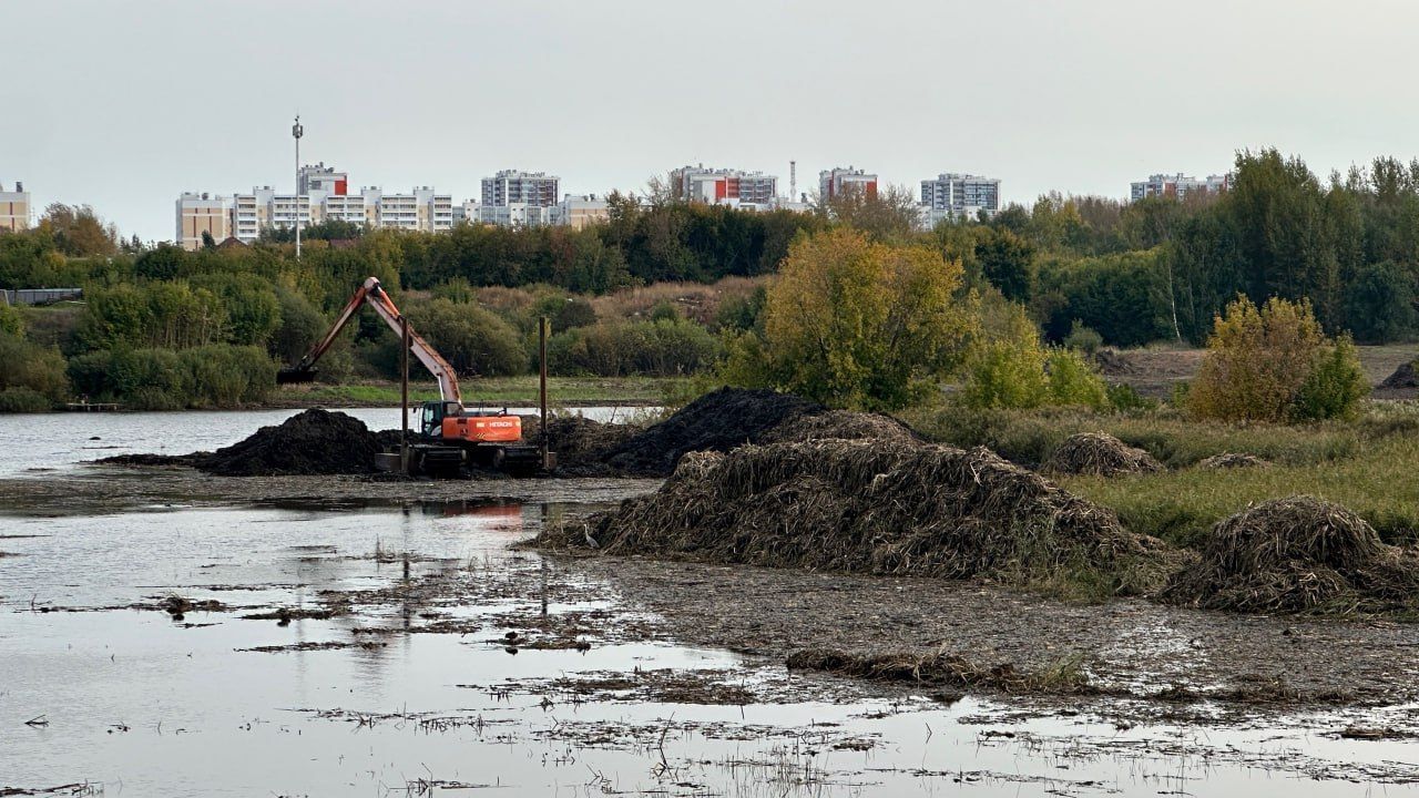 «Река практически умирала»: в Челнах спасают от ила и камышей Мелекеску