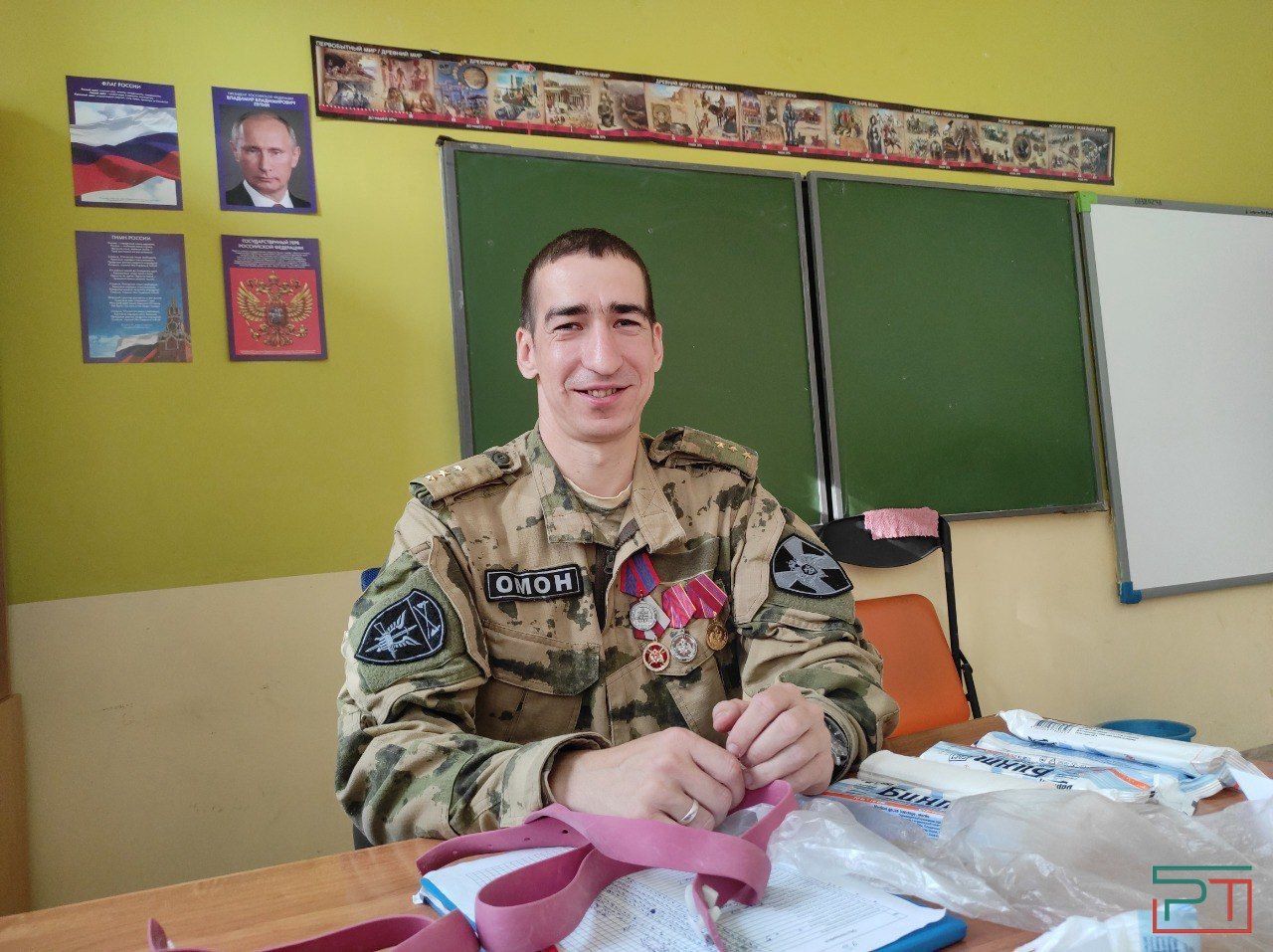 Сила – в правде: казанский учитель-ветеран СВО учит детей спасать жизни и любить Родину