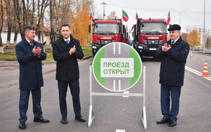 В Челнах после капремонта по нацпроекту открыли Магистральную улицу