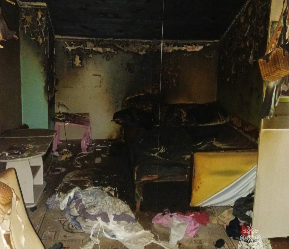 На пожаре в селе Шемордан погиб 37-летний мужчина