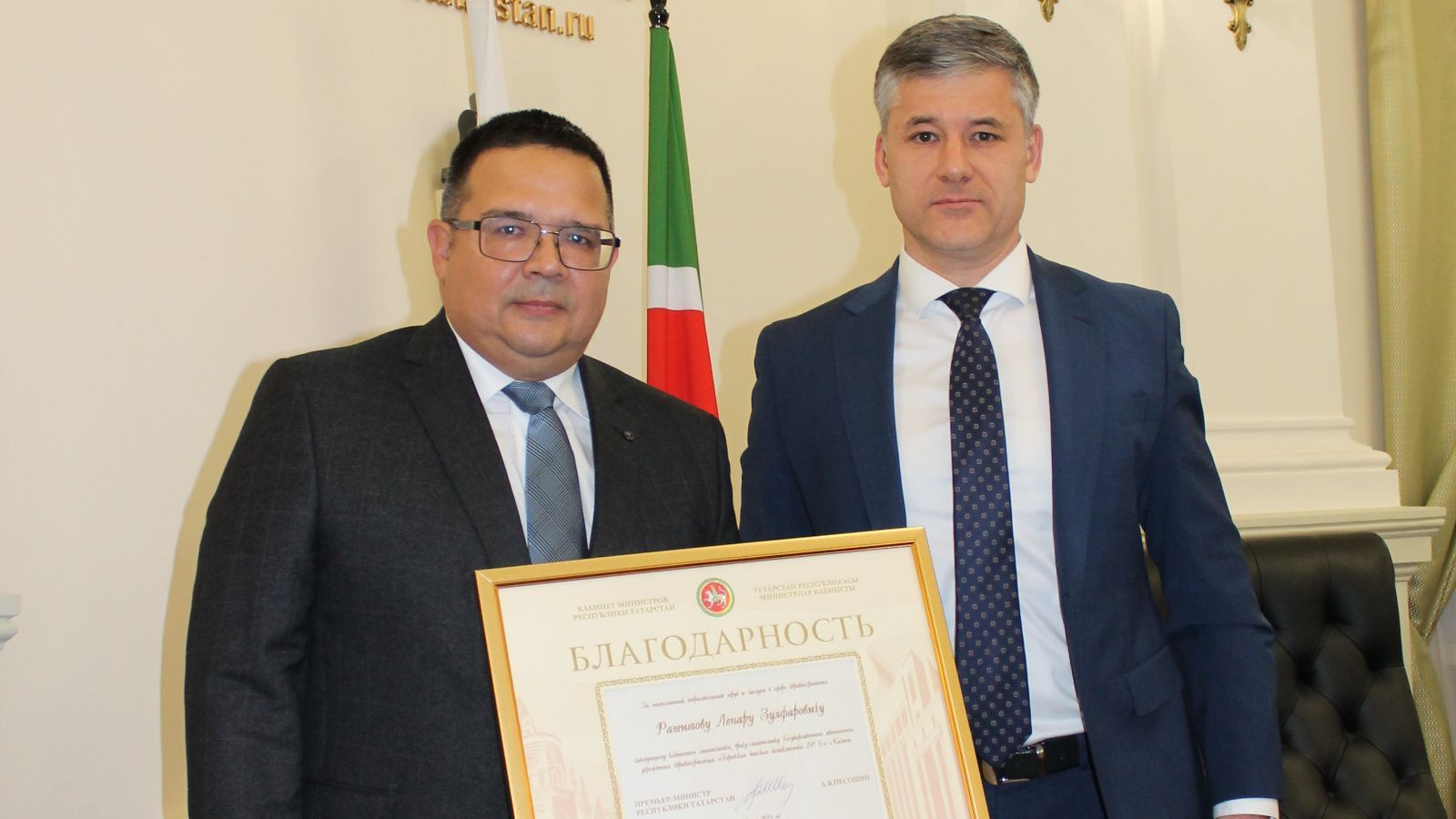 Врач из Казани, работавший в зоне СВО, награжден благодарностью Правительства РТ