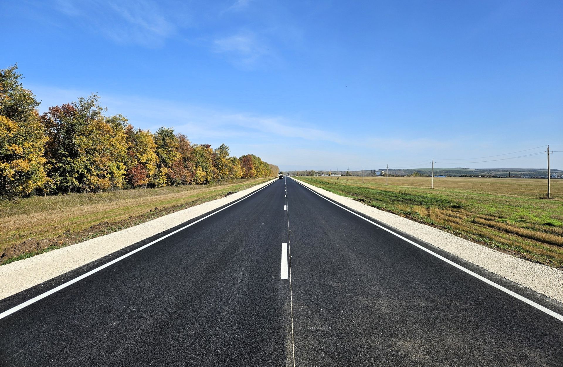 В Татарстане по нацпроекту отремонтирована дорога Муслюмово — Татарский Шуган