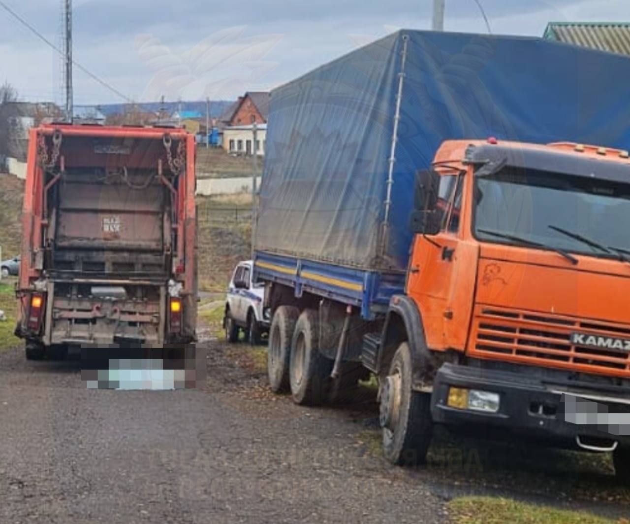 Водитель КАМАЗа насмерть задавил пешехода в Татарстане, двигаясь задним ходом