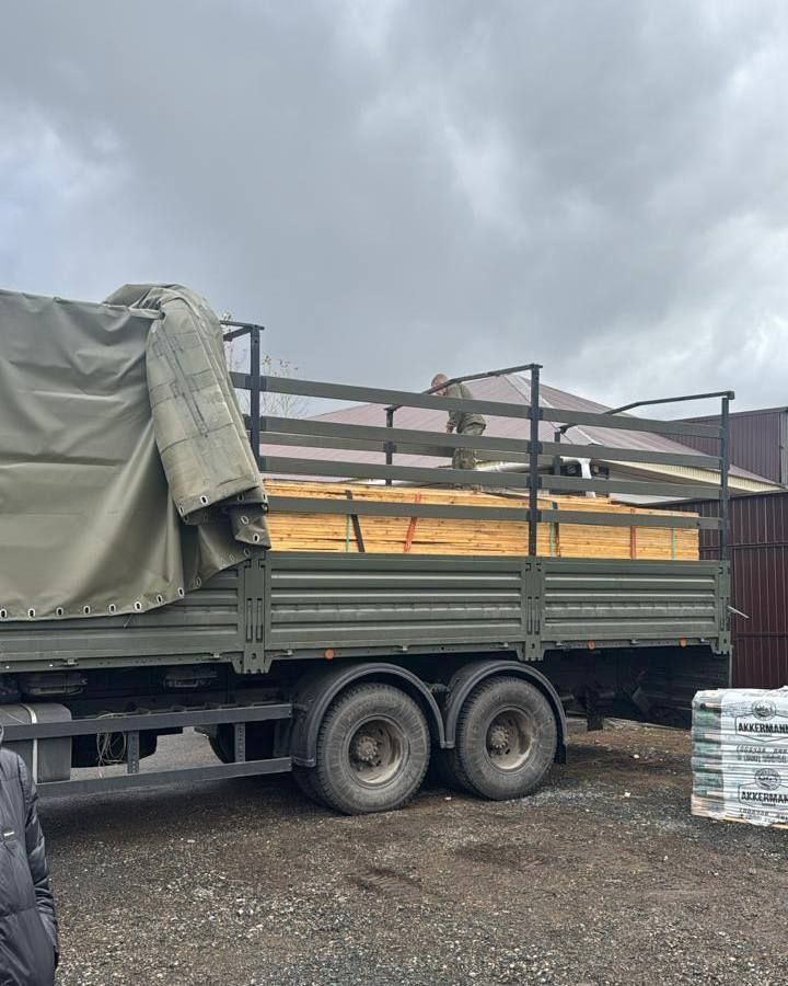 Нижнекамский район отправил большую партию стройматериалов в зону СВО