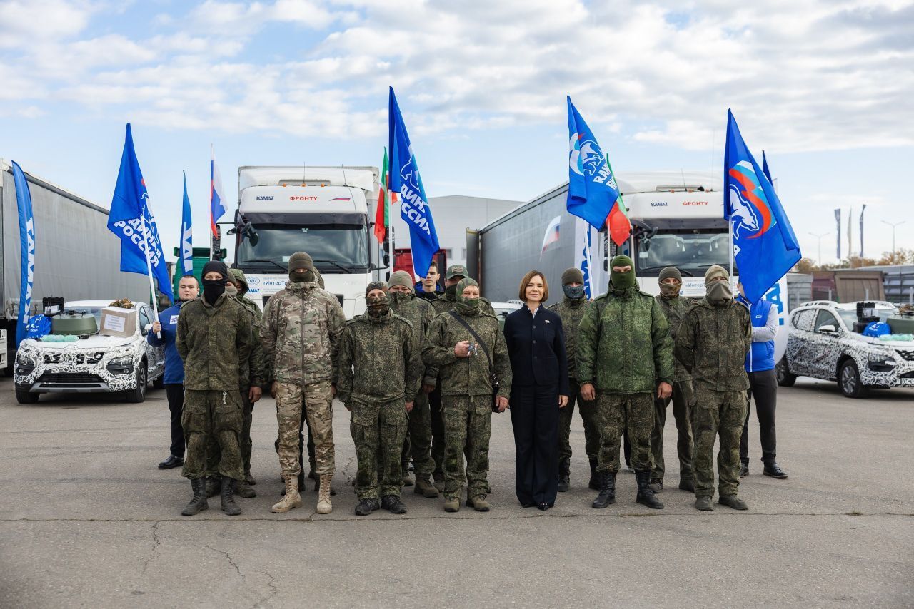 Трем полкам в зоне СВО прибыл гуманитарный груз из Челнов