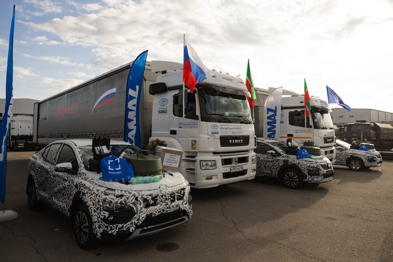 Трем полкам в зоне СВО прибыл гуманитарный груз из Челнов