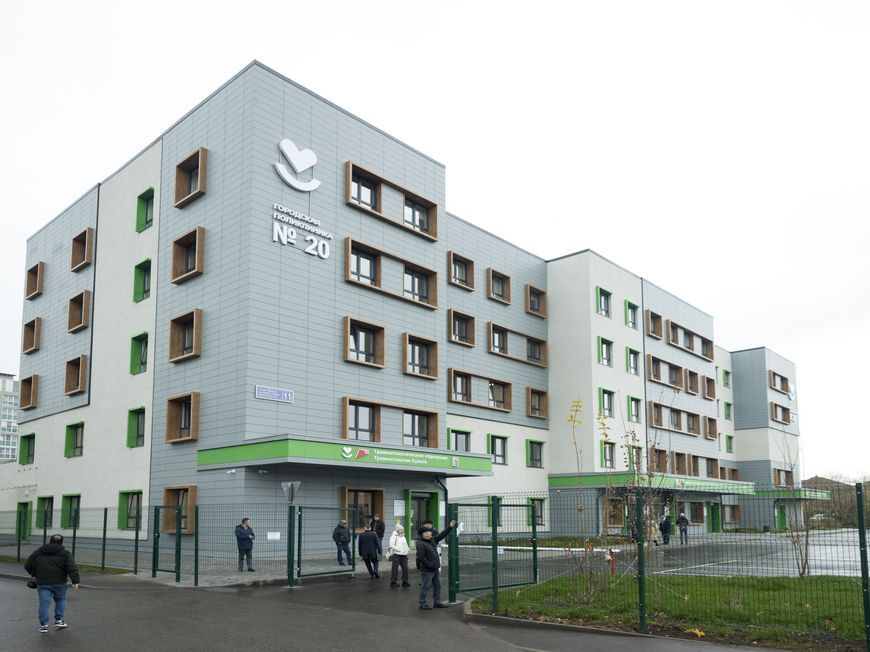 Новая поликлиника в казанском микрорайоне «Весна» примет первых пациентов до конца года