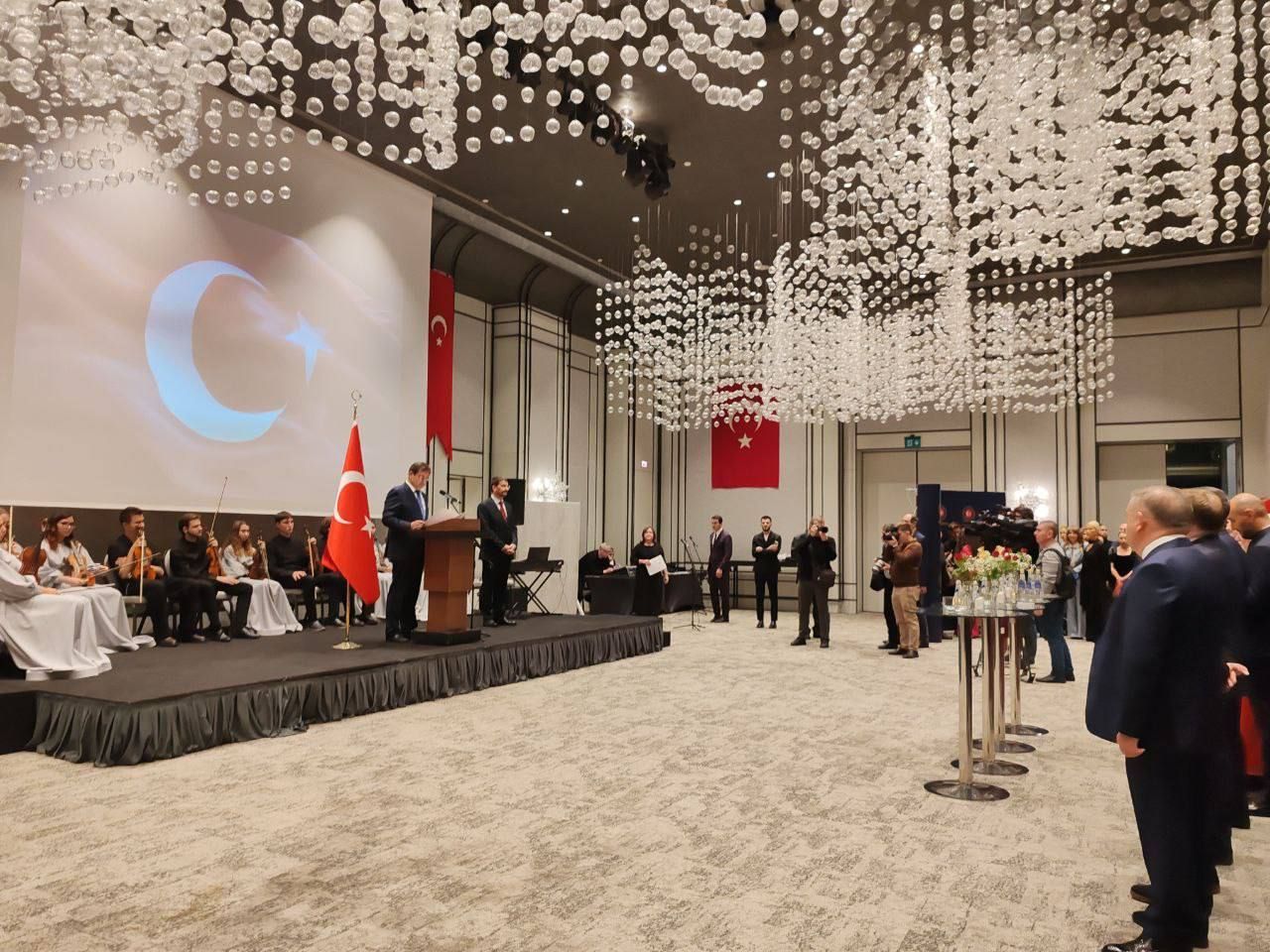 Фарид Мухаметшин поздравил генконсула Угура Йылмаза с 102-летием со дня основания Турции