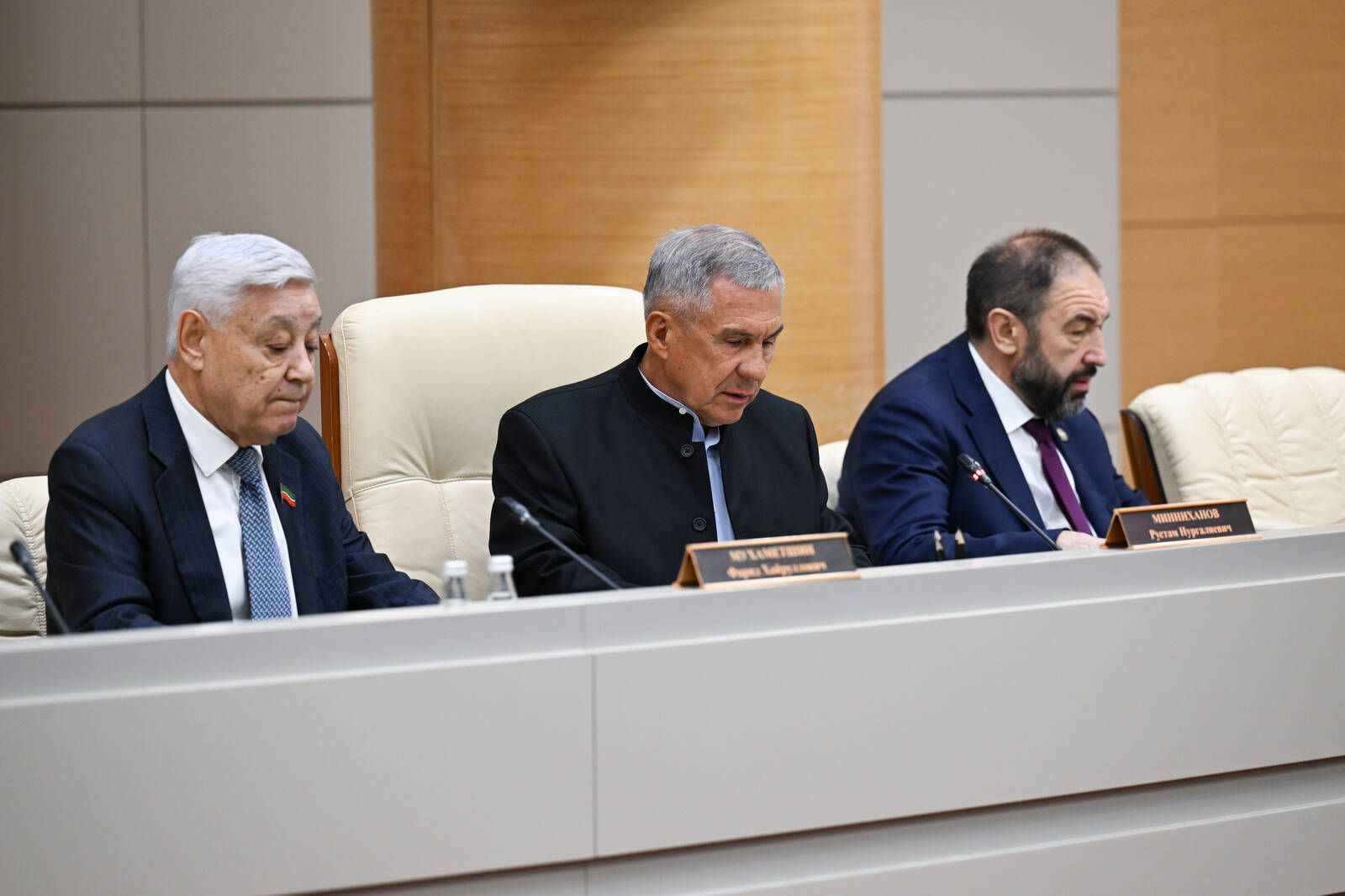 Раис Татарстана провел заседание Совета директоров «Татнефтехиминвест-холдинга»