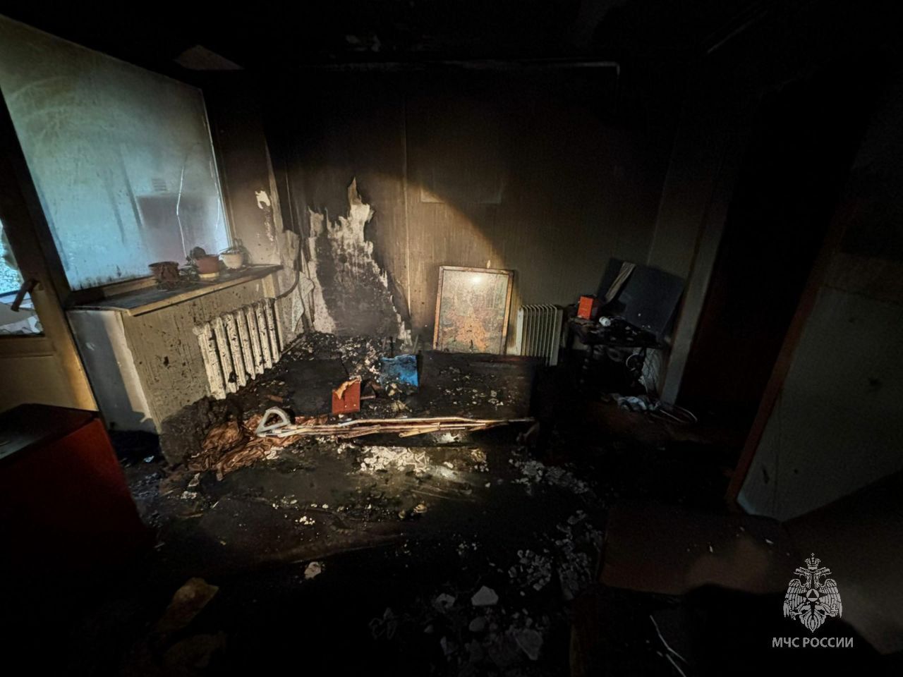 Пожилая женщина погибла на пожаре в Альметьевске