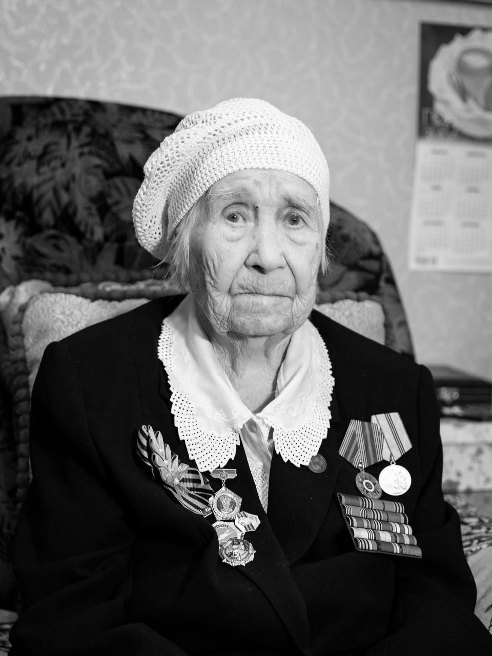 В Альметьевске минутой молчания почтили память 105-летнего ветерана Людмилы Березовой
