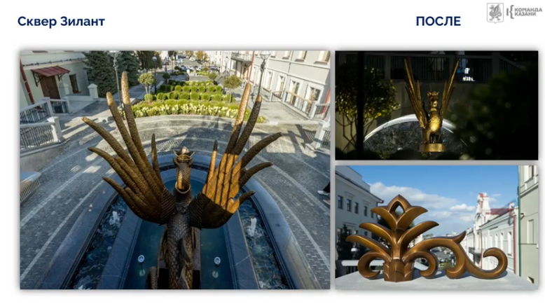 За 2025 год в Казани благоустроили 8 крупных общественных пространств