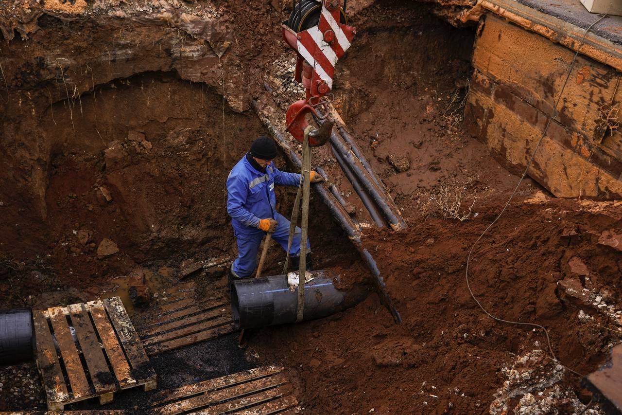 Первый этап реконструкции магистрального водовода завершен в Альметьевске