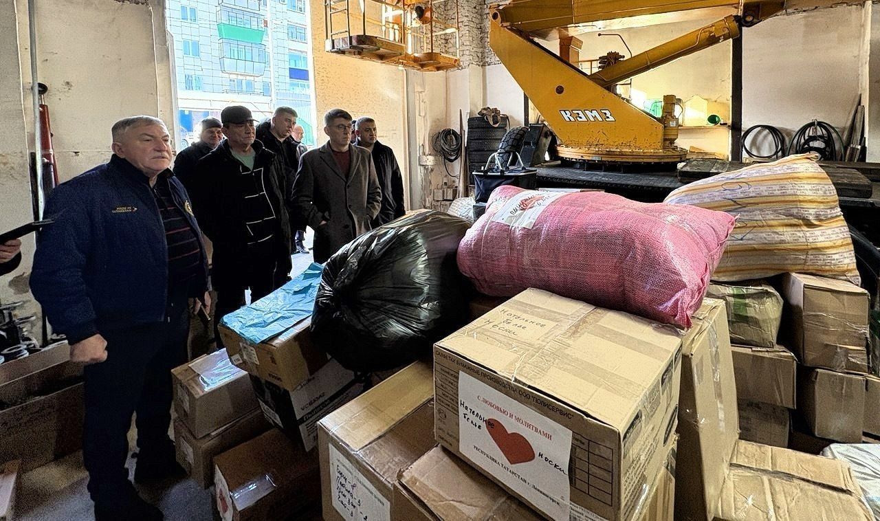 Генераторы, печки и масксети: лениногорцы отправили гумпомощь бойцам СВО