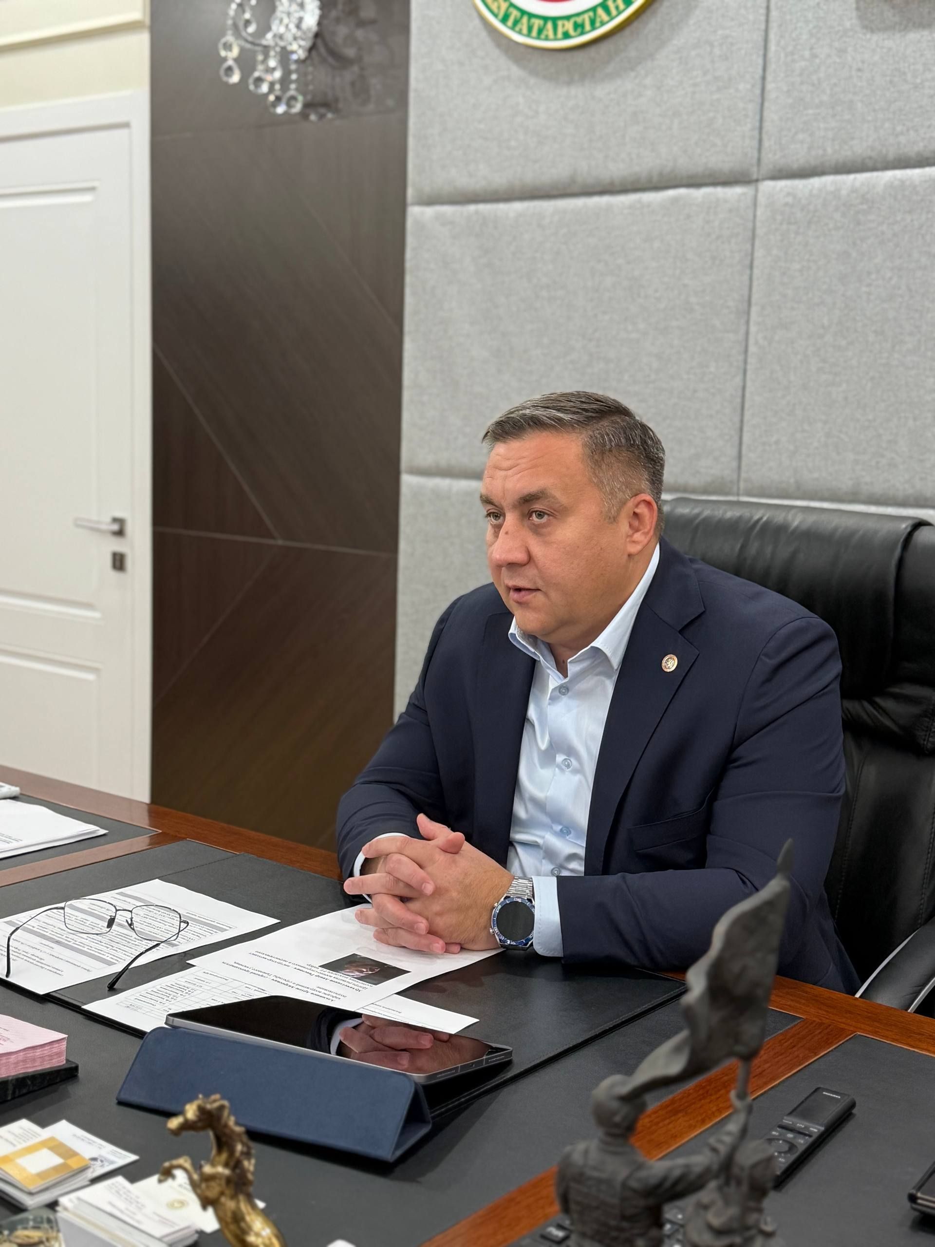 Герои СВО прибыли на стажировку в Высокогорский район