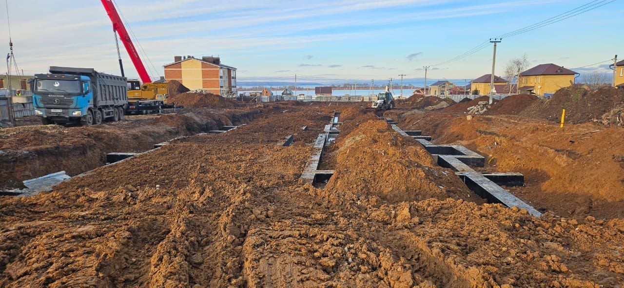 В пгт Алексеевское началось строительство соципотечного дома на 96 квартир