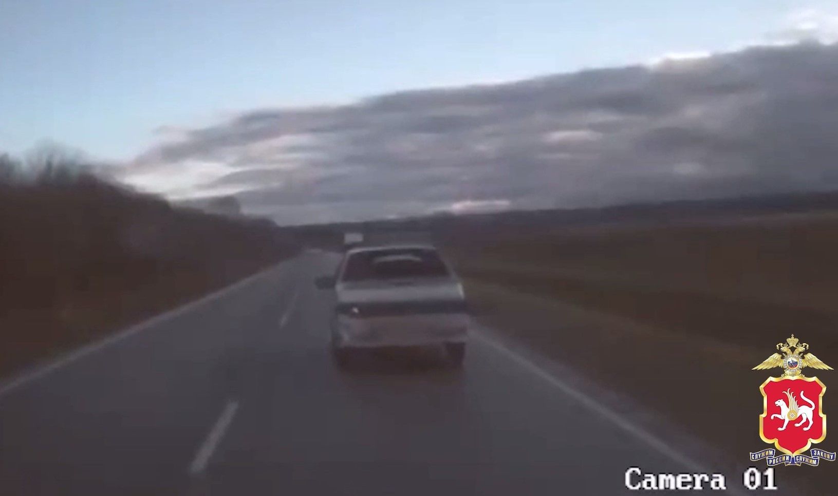 На трассе М-7 в Татарстане после погони инспекторы ГАИ задержали 16-летнего водителя