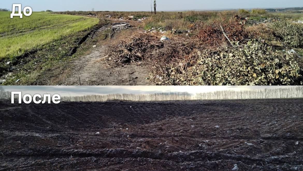 Крупную свалку в селе Буинского района ликвидировали за «зеленые» деньги