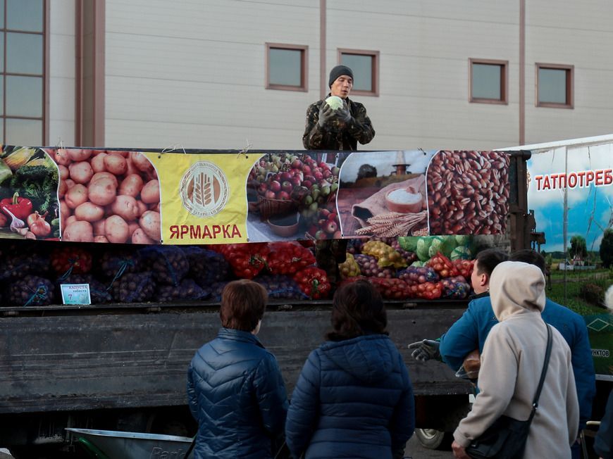 На 15 площадках Казани на выходных откроются сельхозярмарки