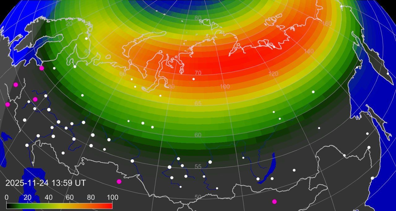 Жители Татарстана могут увидеть полярное сияние