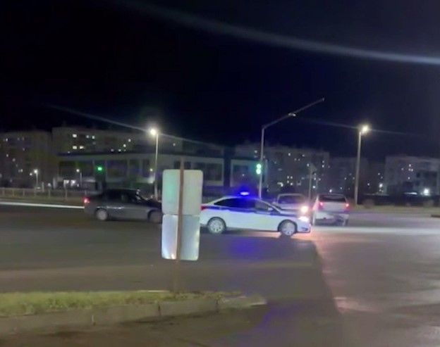 ГАИ: во время погони в Нижнекамске пьяный водитель протаранил два патрульных автомобиля