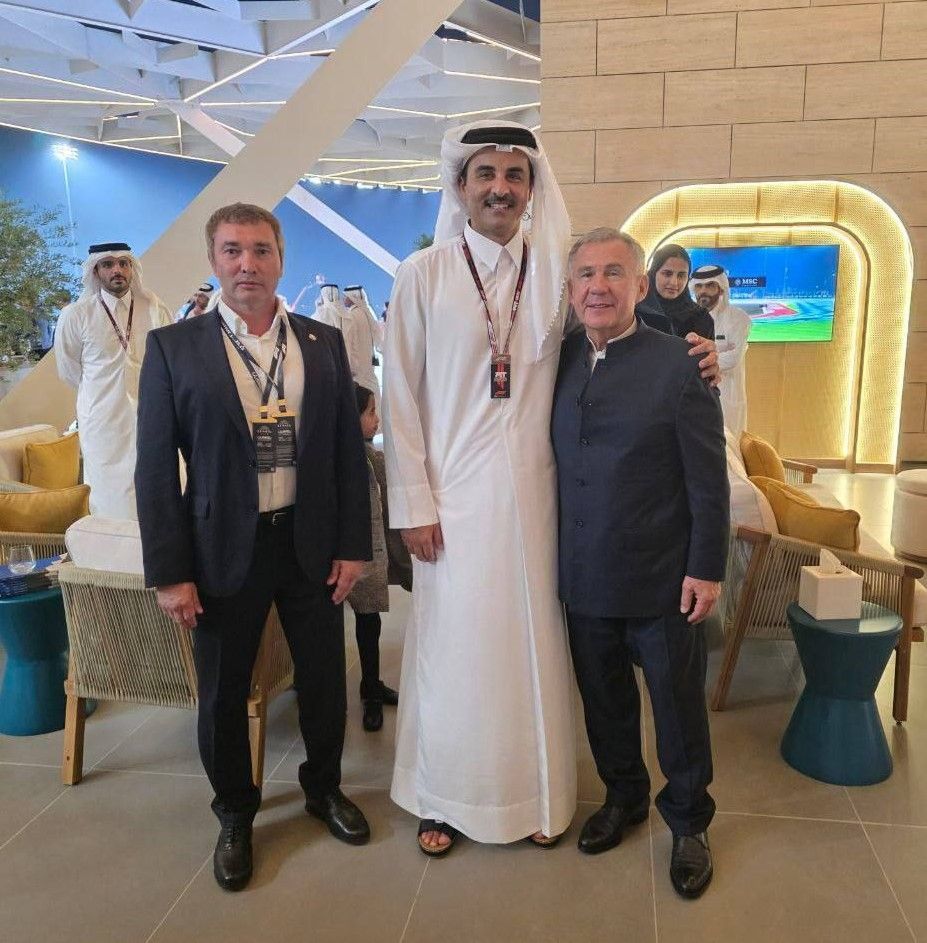 Раис Татарстана встретился с Эмиром Катара в Дохе