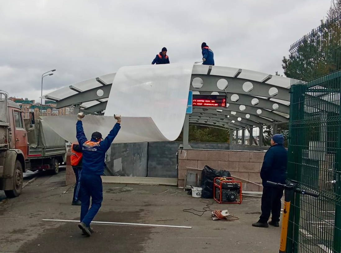 В Казани отремонтируют подземный переход у Дворца водных видов спорта