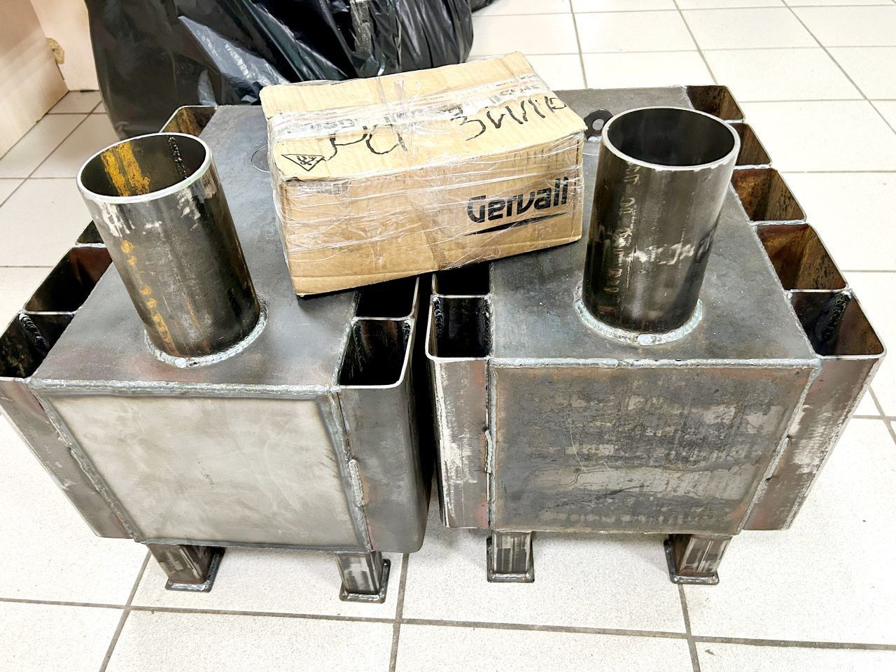 Житель Агрызского района передал шесть печек-буржуек для бойцов СВО