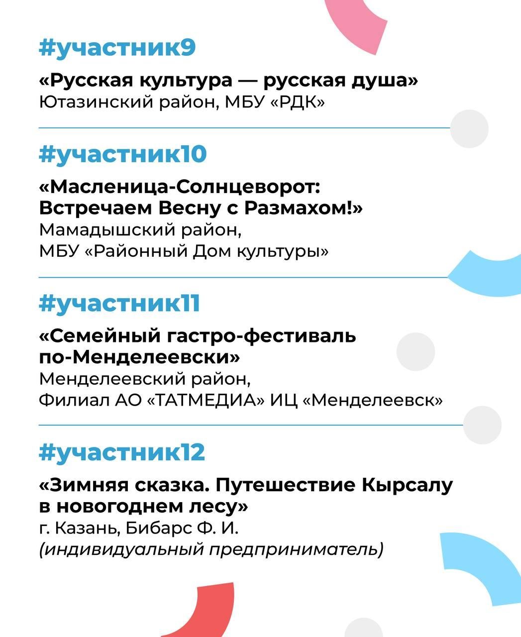 Завершается народное голосование зимнего сезона фестиваля «Күрше»