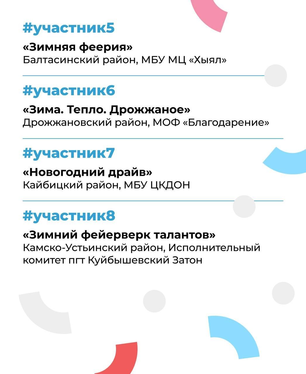 Завершается народное голосование зимнего сезона фестиваля «Күрше»