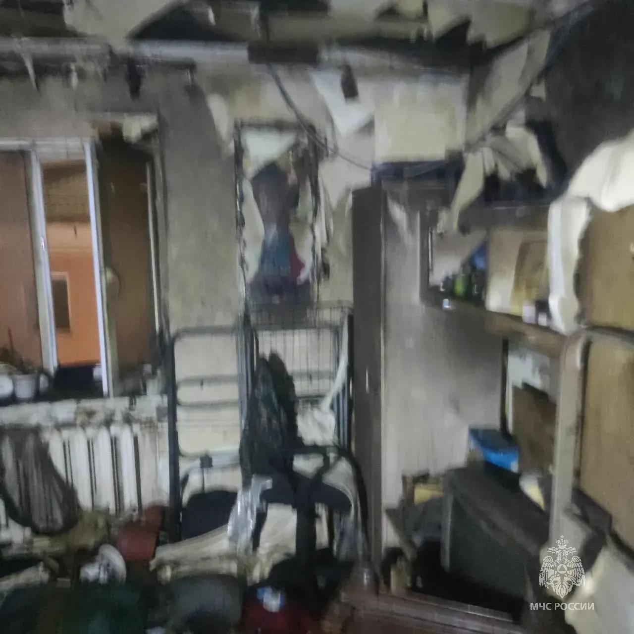 Мужчина и женщина погибли при пожаре в Юдино в Казани