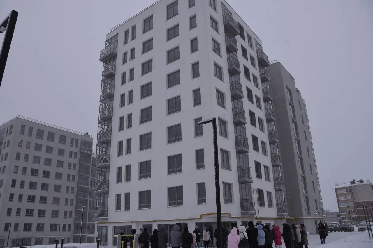 В Елабуге 60 семей получили ключи от новых квартир