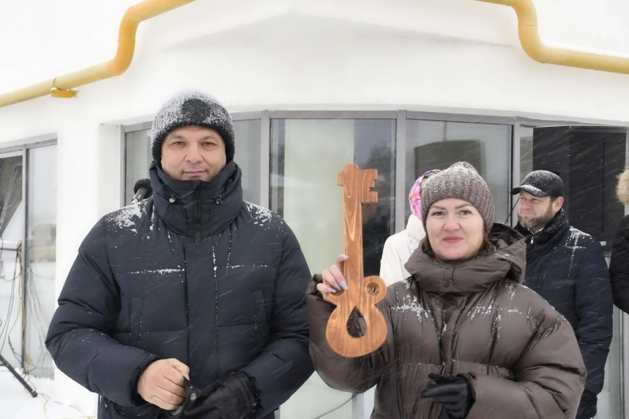 В Елабуге 60 семей получили ключи от новых квартир