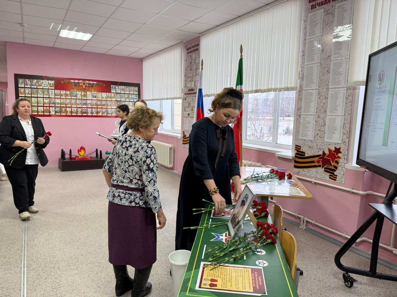«Парта Героя» в честь бойца СВО появилась в школе Агрызского района
