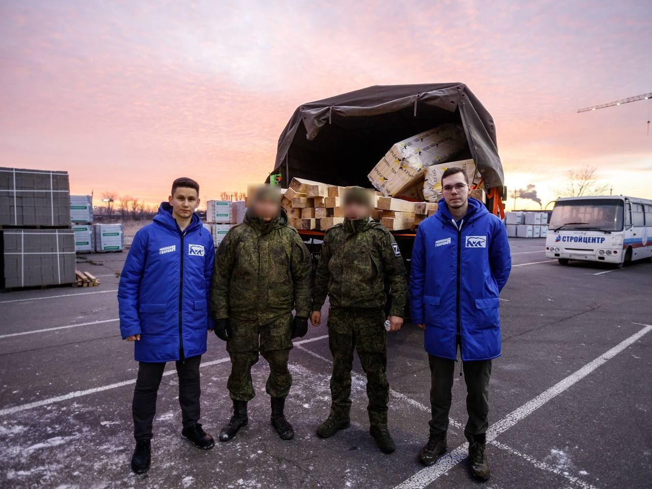 Молодогвардейцы Татарстана доставили 12 тонн гуманитарки в Лисичанск и Рубежное