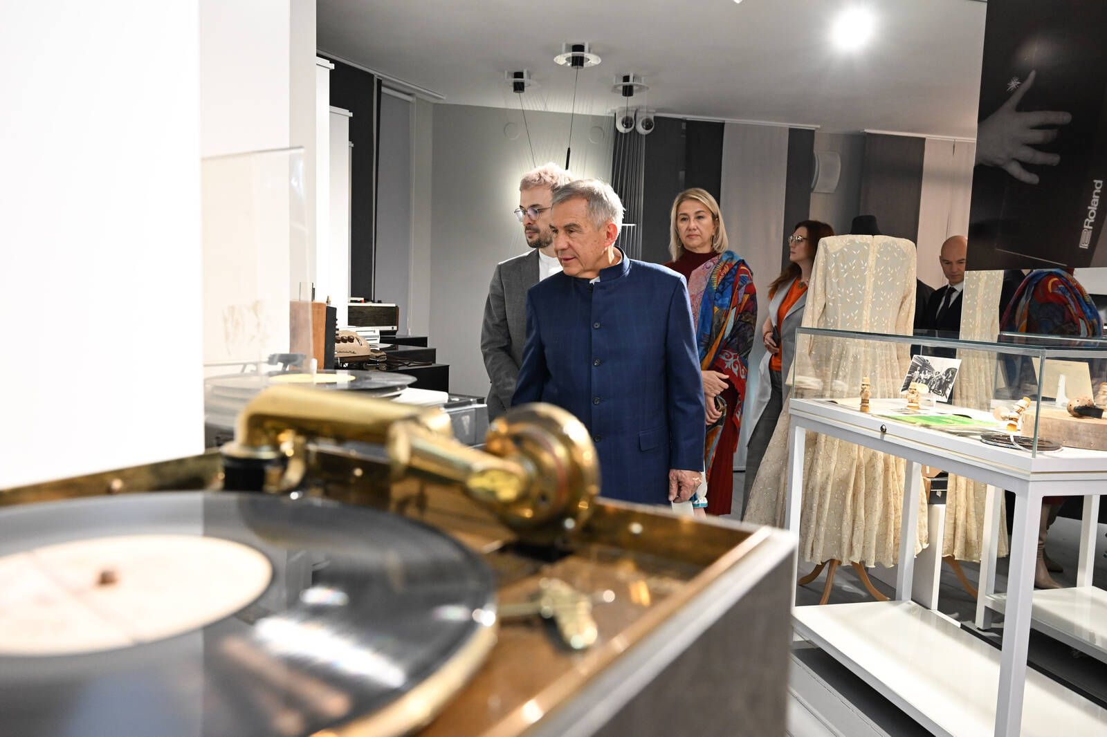 Рустам Минниханов посетил обновленный Музей композитора Салиха Сайдашева