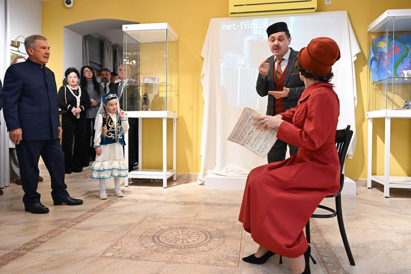 Рустам Минниханов посетил обновленный Музей композитора Салиха Сайдашева